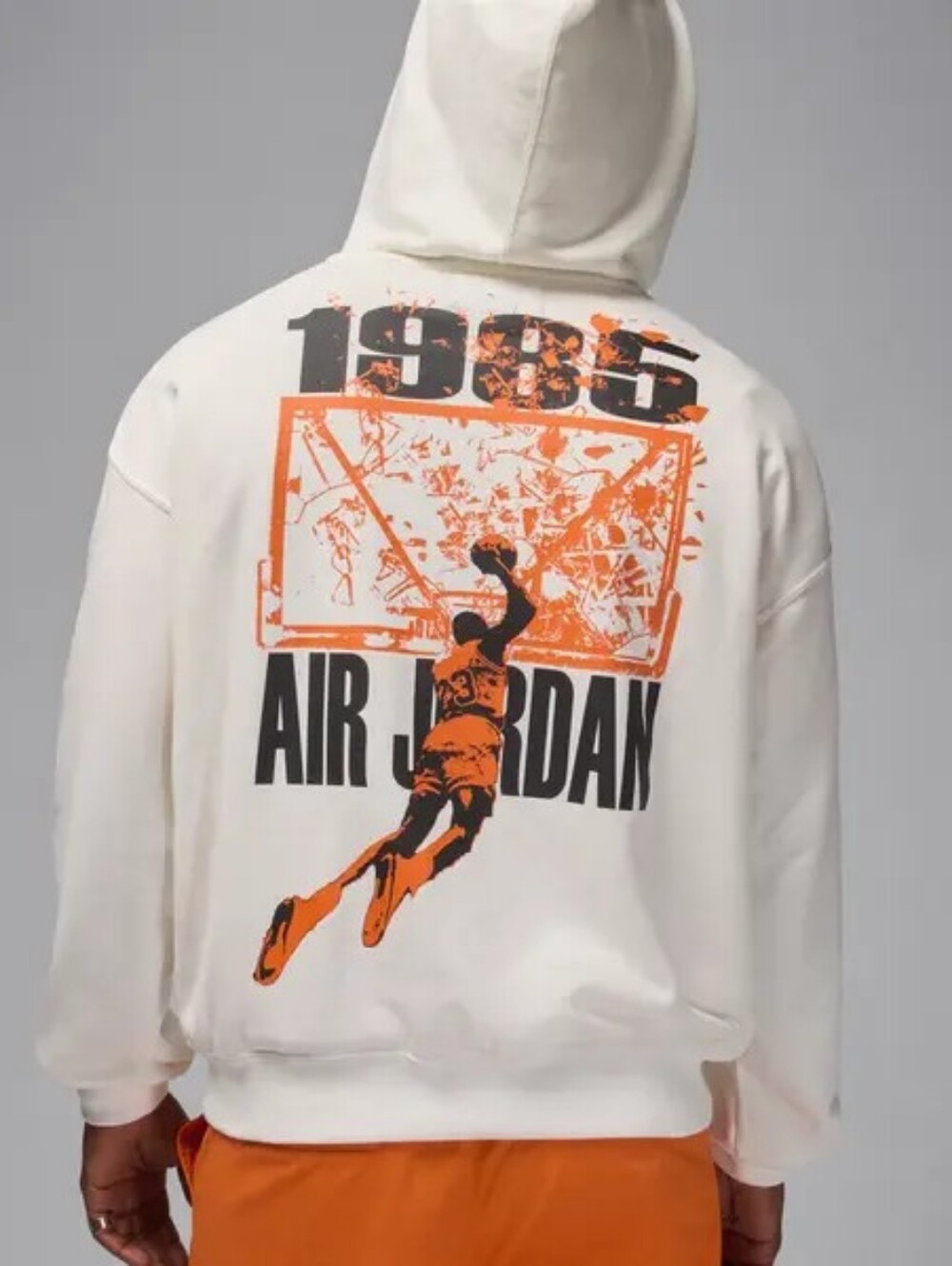 Nike Jordan Hoodie Sweatshirt Brooklyn Oversized Pullover